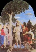Piero della Francesca The Baptism of Christ oil painting on canvas